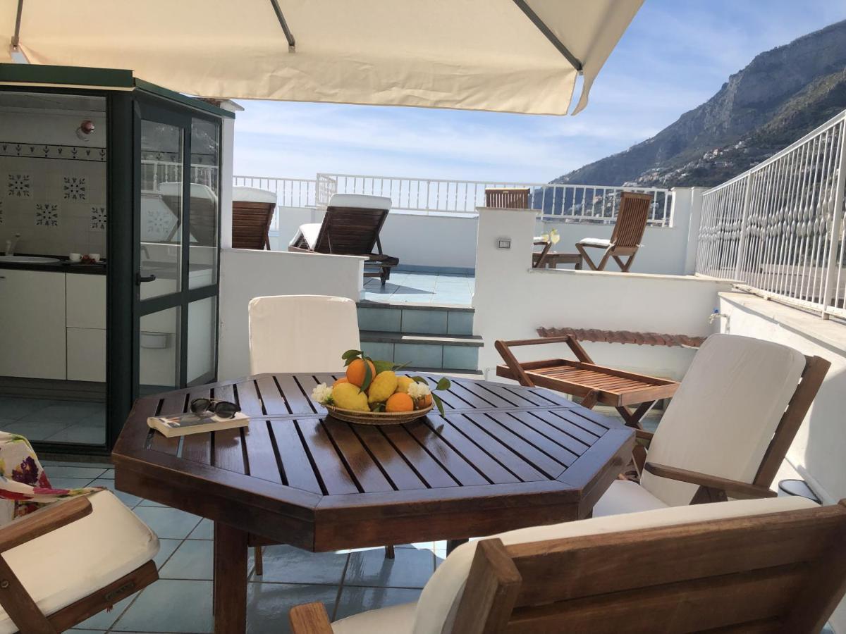 Infinity Sea View House Villa Amalfi Eksteriør bilde